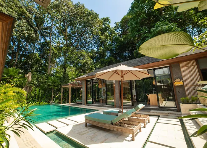 Sunny Side With Private Pool Villa Ubud